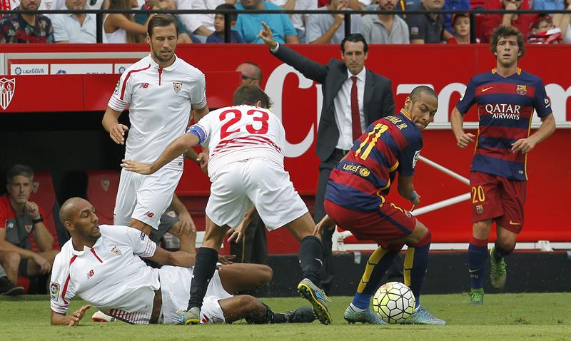 El Sevilla mide la racha del Barcelona en una jornada con derbi madrileño